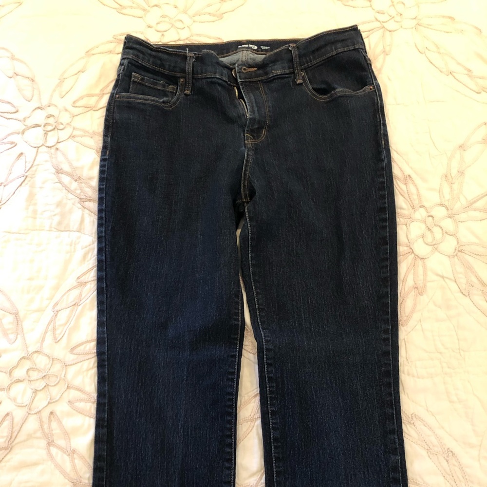 Old Navy “original straight” leg jeans size 12.
